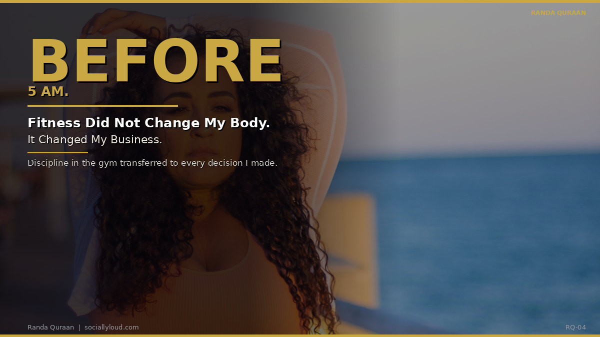 Fitness Did Not Change My Body. It Changed My Business.