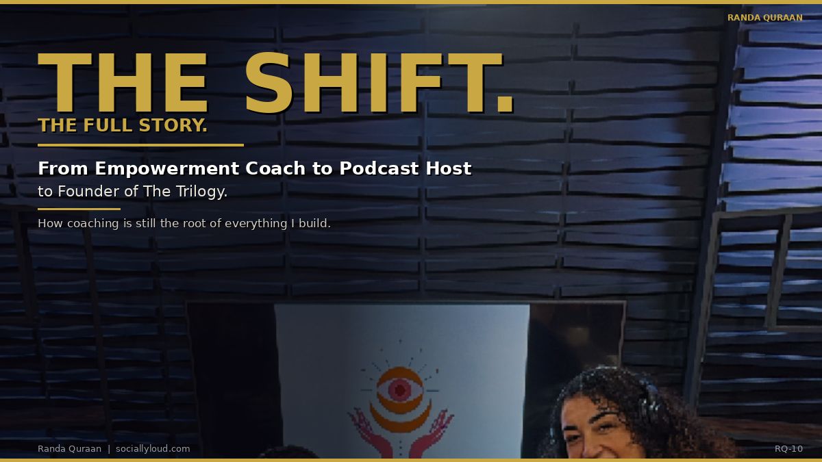 The Shift: From Empowerment Coach to Podcast Host to Agency Founder. The Full Story.