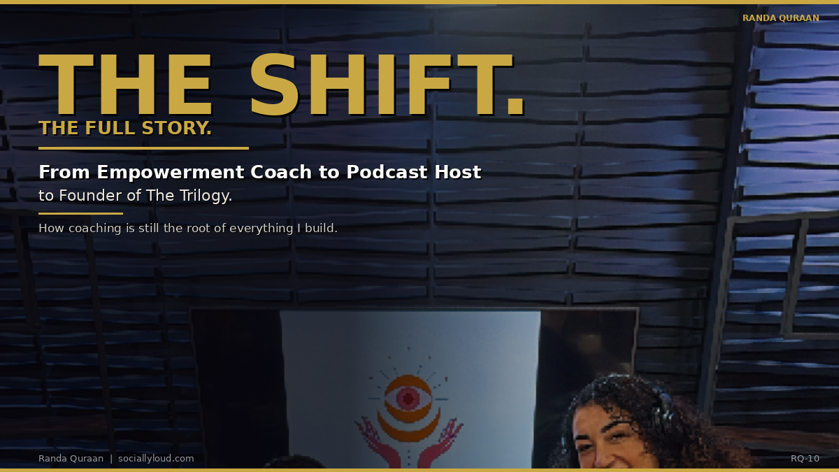 The Shift: From Empowerment Coach to Podcast Host to Agency Founder. The Full Story.
