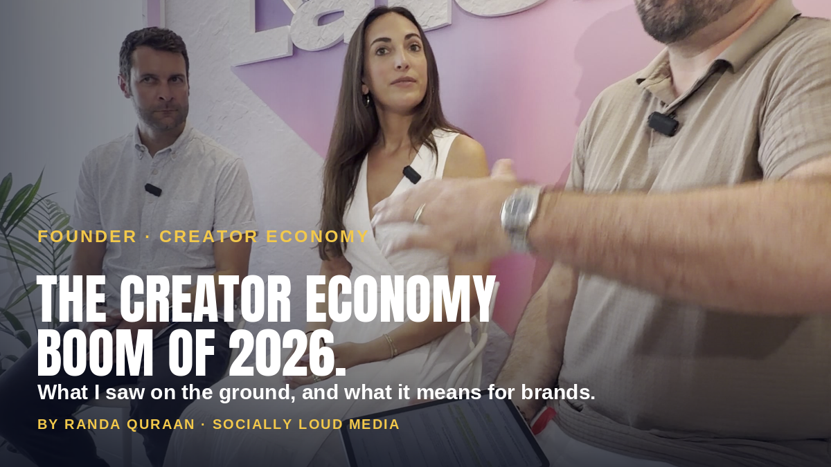 The Creator Economy Boom of 2026.