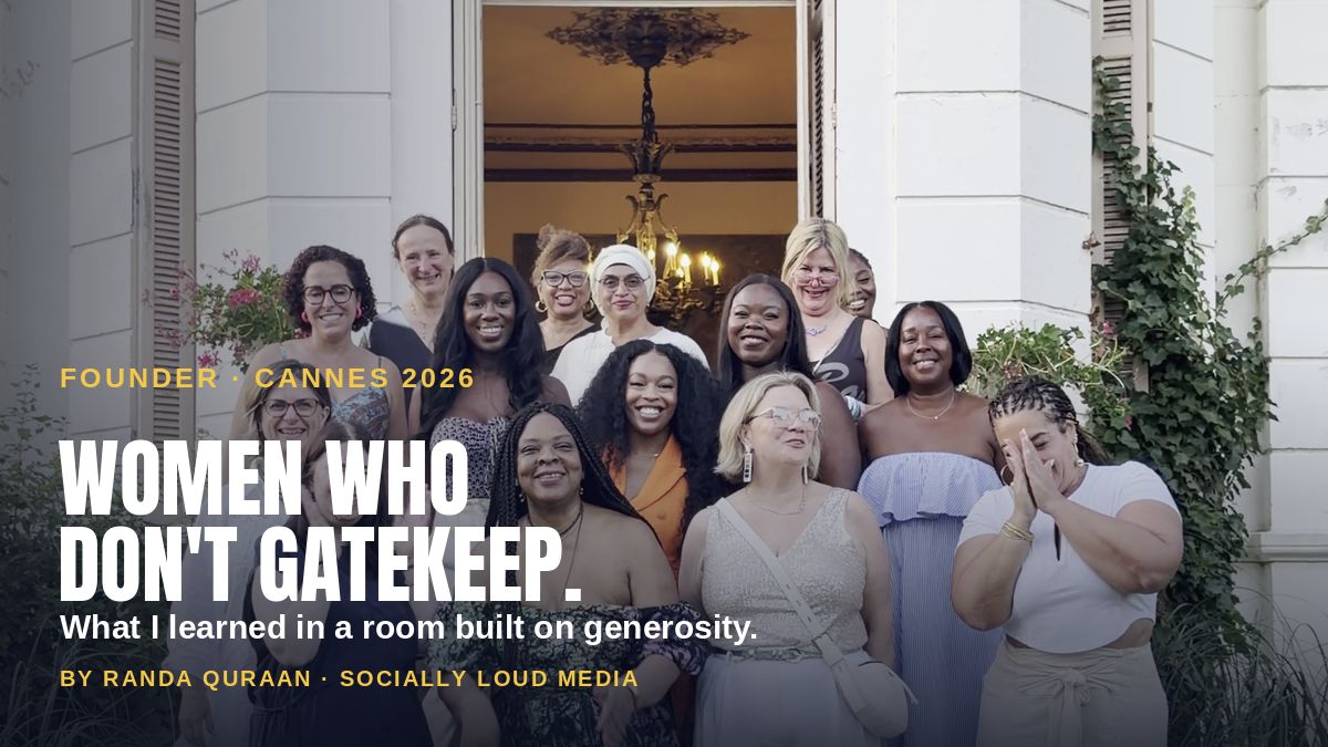 What I Learned at Cannes Surrounded by Women Who Don't Gatekeep.