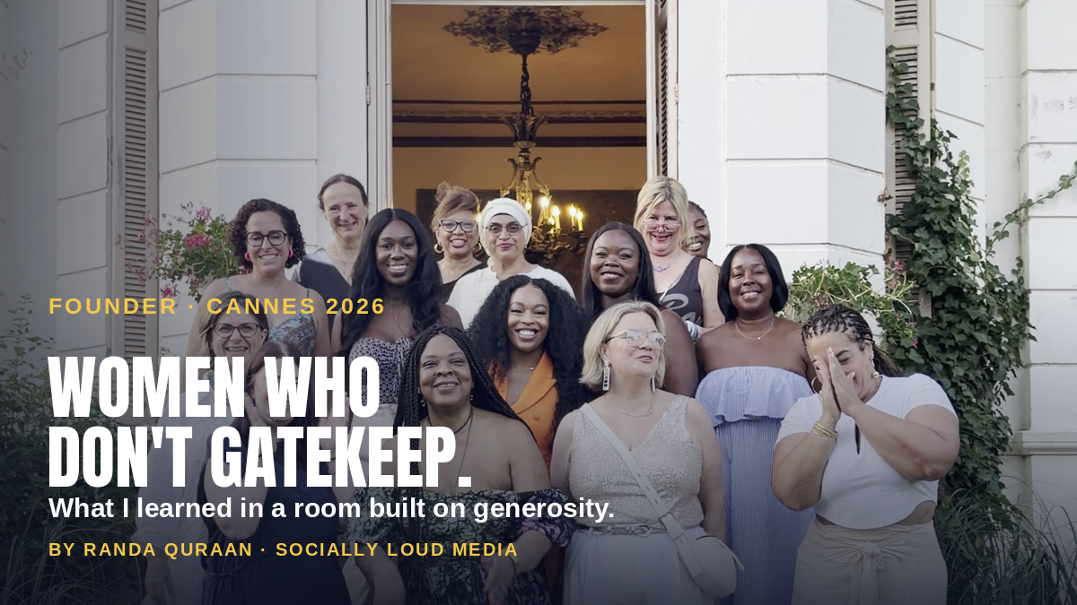 What I Learned at Cannes Surrounded by Women Who Don't Gatekeep.