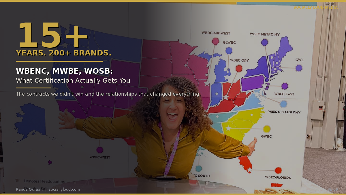 WBENC Certified. MWBE Certified. What That Actually Means for Your Brand's Procurement