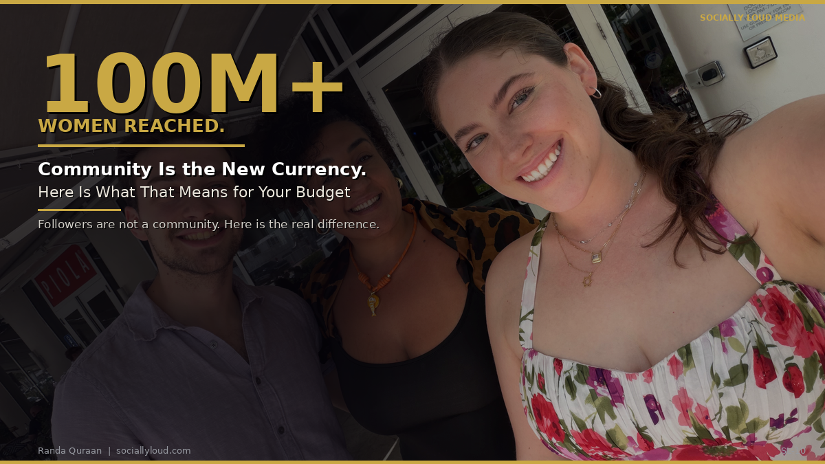 Community Is the New Currency. Here Is What That Means for Your Marketing Budget.