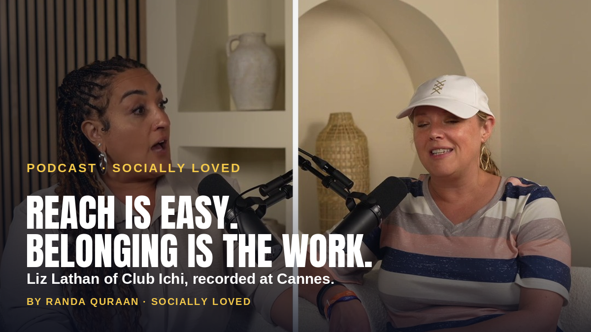 Reach Is Easy. Belonging Is the Work.