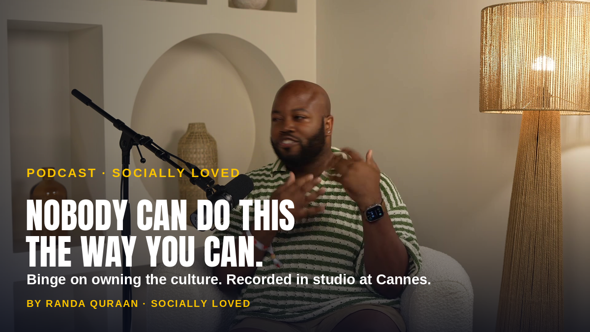 Nobody Can Do This the Way You Can.