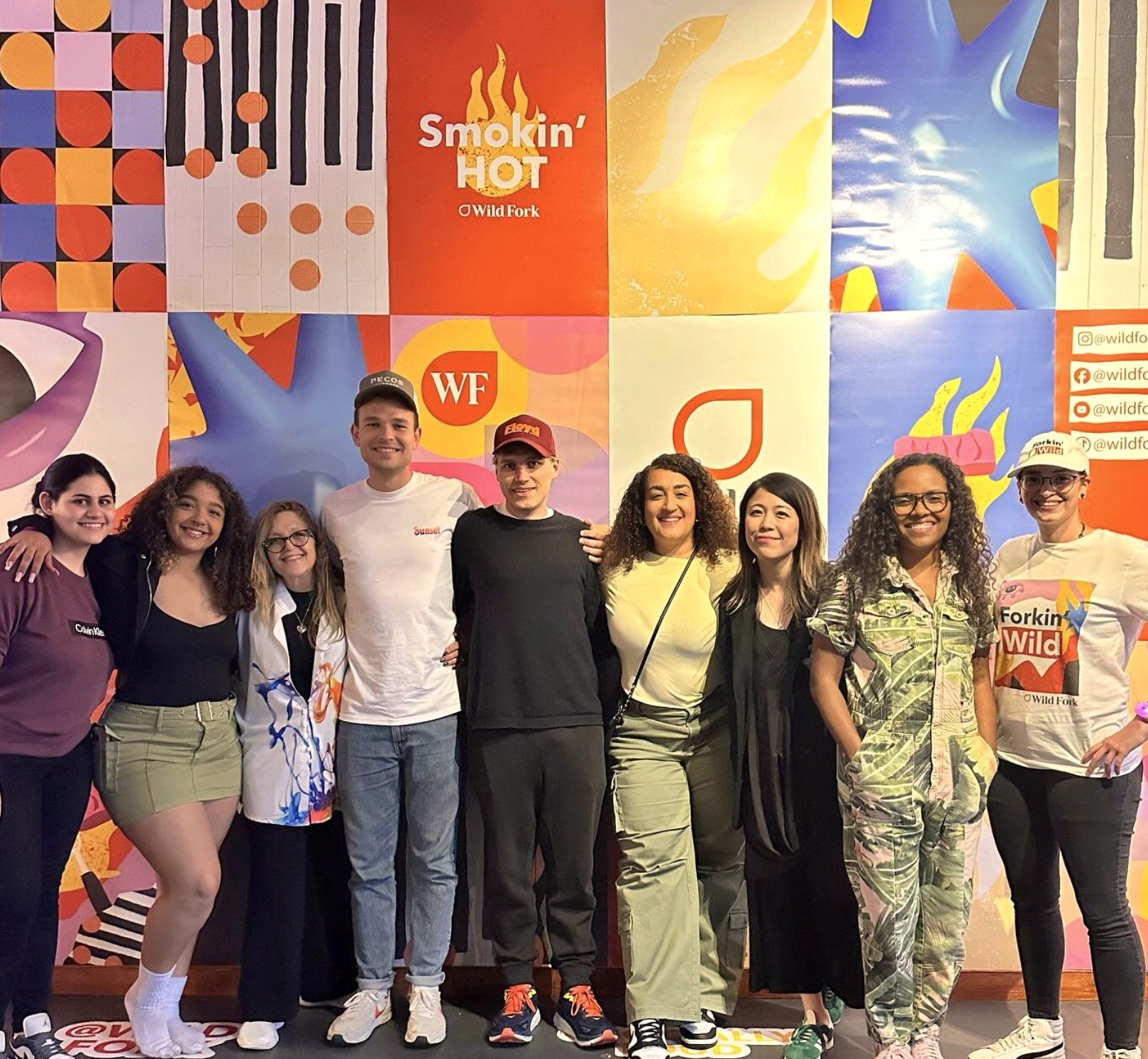 The Socially Loud and Wild Fork team at SXSW