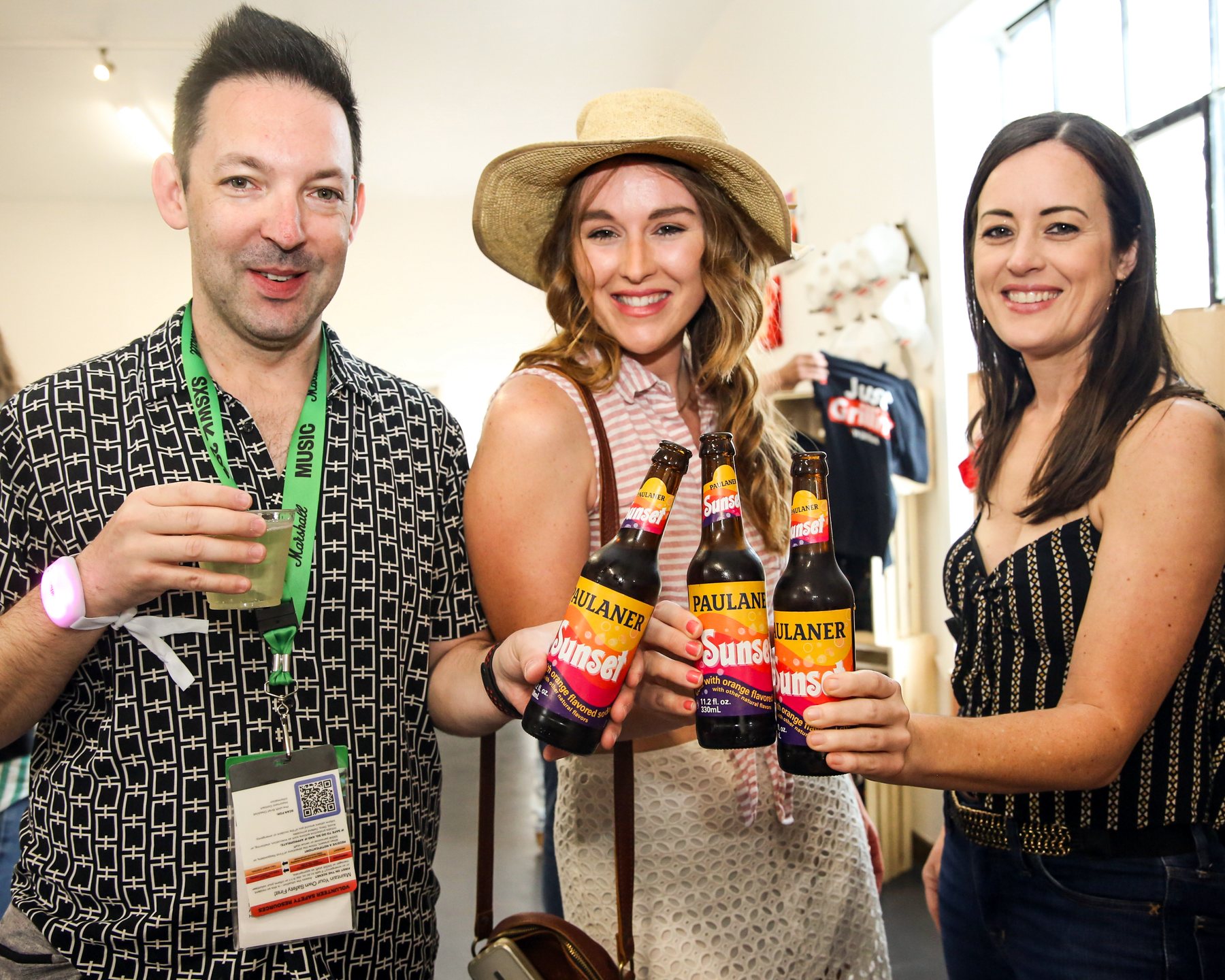 Guests at the Wild Fork wall, Rhythm and Roast, SXSW 2024